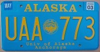 Alaska 2003 university of alaska anchorage