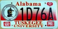 Alabama 2003 tuskegee university