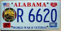 Alabama 2000 world war II veteran