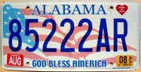 Alabama 2008 god bless america