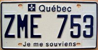 quebec je me souviens