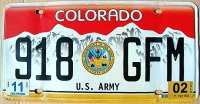 colorado 2002 us army