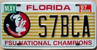 florida 1997 FSU national champions