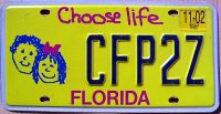 florida 2002 choose life 