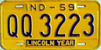 indiana 1959 lincoln year