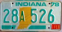 indiana 1978 