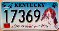 kentucky 2004 spay or neuter your pets