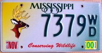 mississippi 2000 conserving wildlife.deer