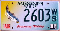 mississippi 2001 conserving wildlife.trout