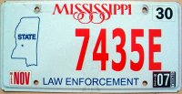 mississippi 2007 law enforcement