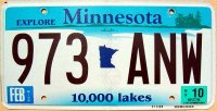 minnesota 2010 10.000 lakes