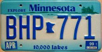 minnesota 1999 10.000 lakes