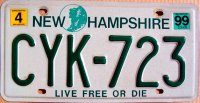 new hampshire 1999 live free or die