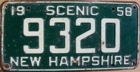 new hampshire 1958 scenic