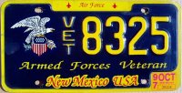 new mexico 1997 air force veteran