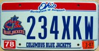 ohio 2007 columbus blue jackets