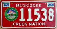 oklahoma 2000 muscogee creek nation