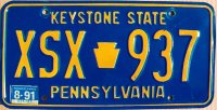 pennsylvania 1991 keystone state