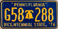 pennsylvania 1976 bicentennial