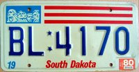 south dakota 1980