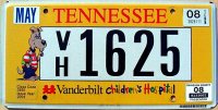 tennessee 2008 vanderbilt children`s hospital