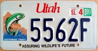 utah 1999 assuring wildlife`s future.cutthroat trout