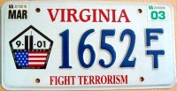 virginia 2003 fight terrorism