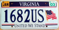 virginia 2003 united we stand