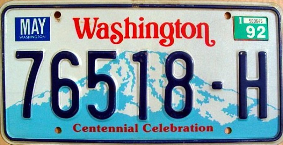 Règles de plaque d'immatriculation de Washington : tout ce que