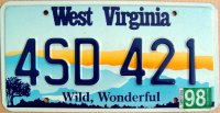 west virginia 1998 wild,wonderful