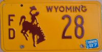 wyoming 1987 fire department