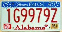 alabama 2008 stars fell on