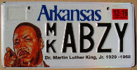 arkansas 2016 Dr. Martin Luther king Jr