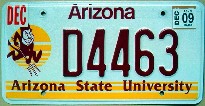 arizona 2009 arizona state university