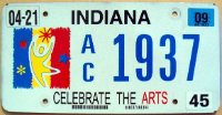 indiana 2009 celebrate the arts