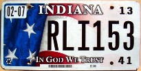 indiana 2013 in god we trust