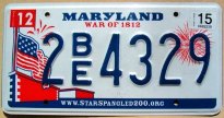 maryland 2015 war of 1812