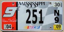 mississippi 2009 nascar bill elliot 9