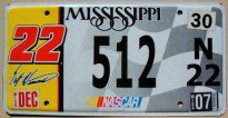 mississippi 2007 nascar scott wimmer 22