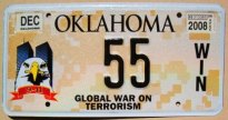 oklahoma 2008 global war on terrorism