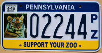 pennsylvania 2016 support your zoo