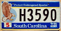 south carolina 1996 eagle