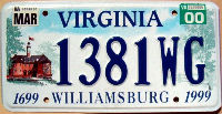 virginia 2000 williamsburg