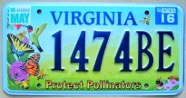 virginia 2016 pollinators